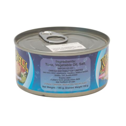 Kingbell Tuna Chunk In Veg Oil 185g