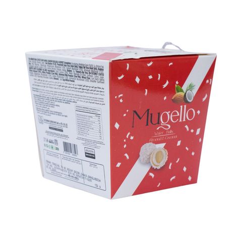 Vogs Chocolate Mugello Wafer Balls Almond & Coconut Box 150g