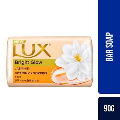 Lux Bar Soap Bright Glow 90gm