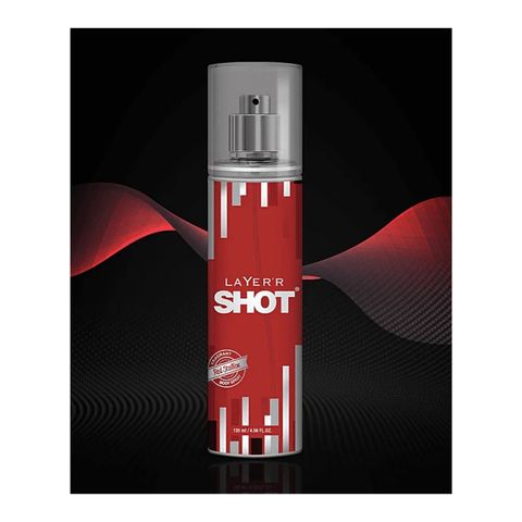 Layer'r Shot Red Stallion Body Spray For Men 135ml
