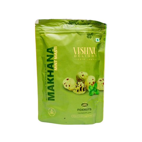 Vishnu Delight Makhana Fox Nuts Mint Masti 50g