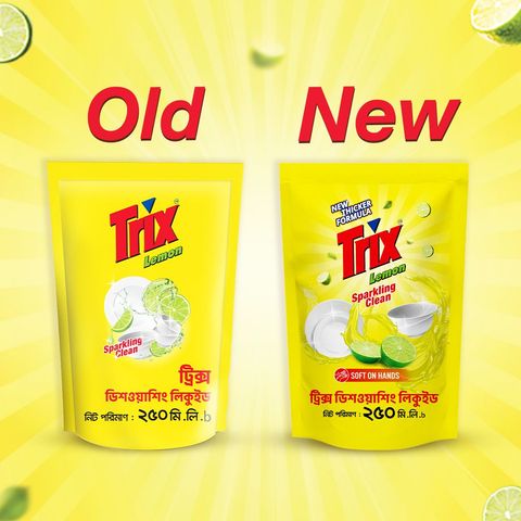 Trix Dishwashing Liquid Refill 250ml