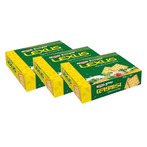 Buy 2 Get 1 Free Dekko Super Lexus Vegetable Craker Biscuits 180g