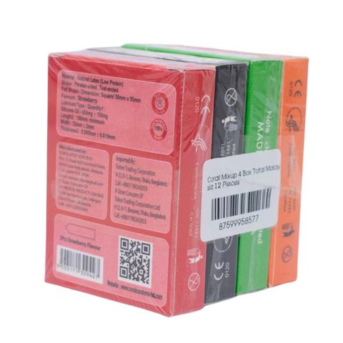 Coral Mixup 4 Box Total Malaysia 12 Pieces