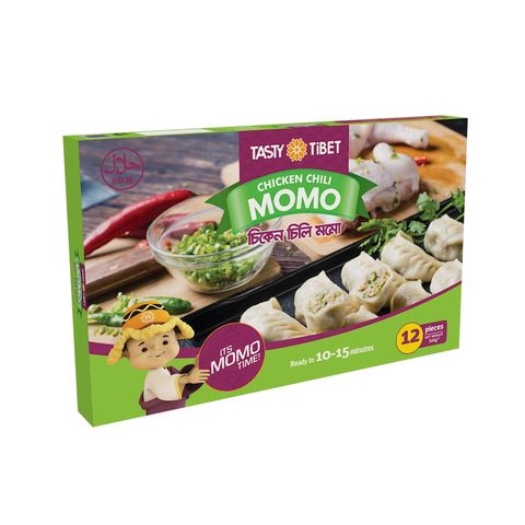 Tasty Tibet Chicken Chili Momo 12 Pieces