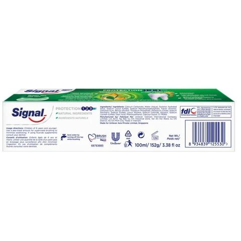 Signal Protection Ingredients Naturels Toothpaste 152g