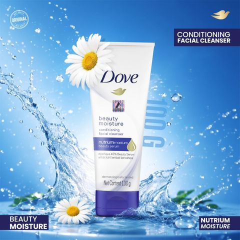 Dove Face Wash Beauty Moisture 100g