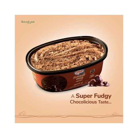 Savoy Chocolate Fudge Ice Cream 1L