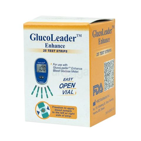 Gluco Leader Enhance Test Strip 25 Pieces