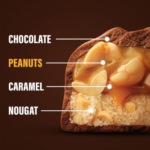 Snickers Peanut Filled Chocolate Bars 50g