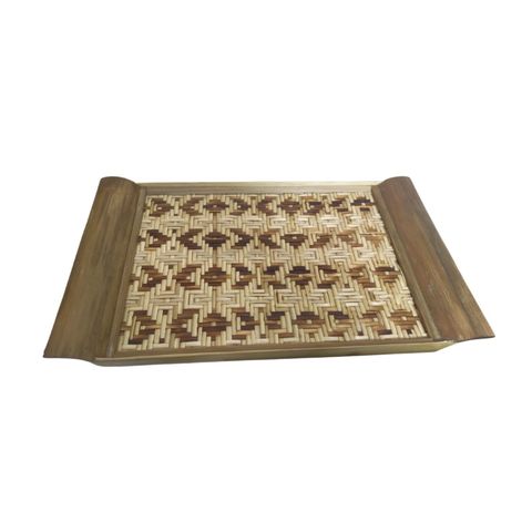 Pisces Bamboo Serving Tray Large Assorted 1 Piece