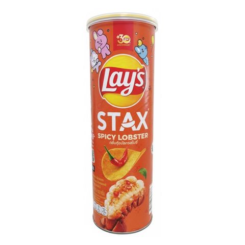 Lay's Stax Spicy Lobster Chips 100g