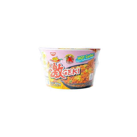 Nissin Gekikara Bowl Hot Carbo Noodles 104g