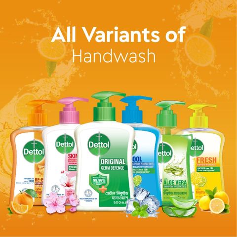 Dettol Handwash Re Energize 200ml Pump