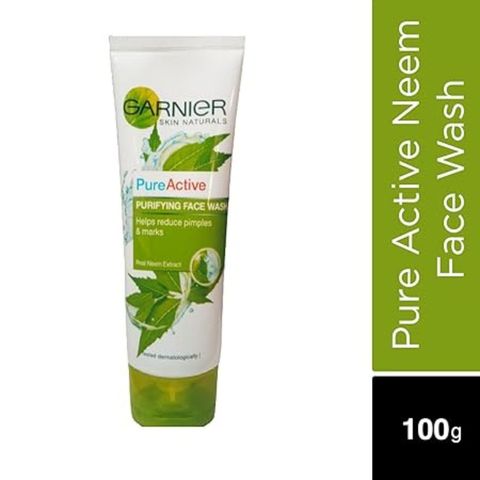 Garnier Pure Active Furifying Neem Facewash 100g