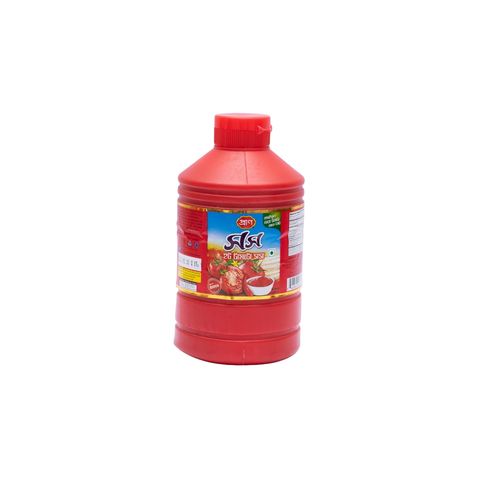Pran Hot Tomato Sauce Plastic Jar 1kg