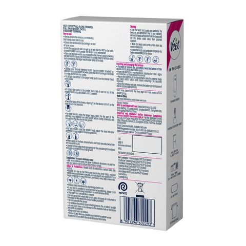 Veet Expert All In One Women's Trimmer 1 Piece