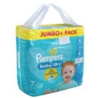 Pampers Baby Dry 7m 15kg+ 58 Pieces