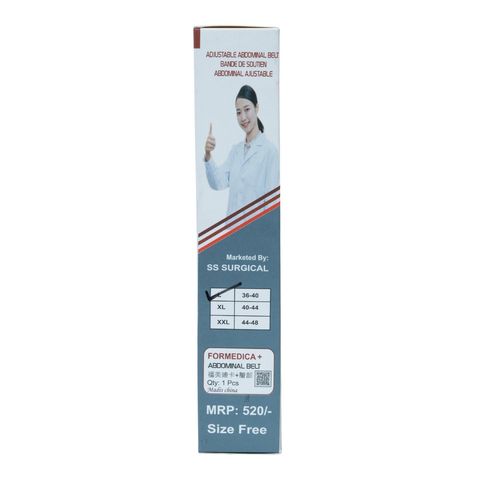 Formedica+ Back Dos Adjustable Abdominal Belt Assorted Large 1 Piece