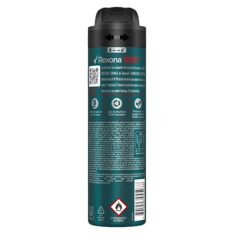 Rexona Men Antiperspirant Deodorant Antibacterial Protection Aerosol Spray 89g