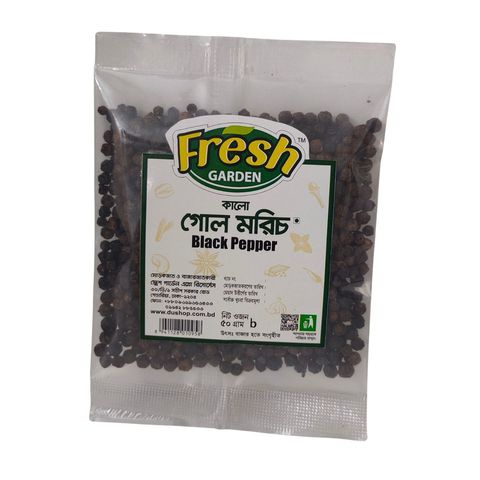 Fresh Garden Black Peppercorn Whole 50g