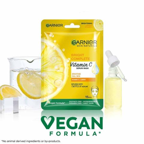 Garnier Bright Complete Serum Mask 28g