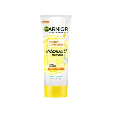 Garnier Bright Complete Vitamin C Facewash 100g
