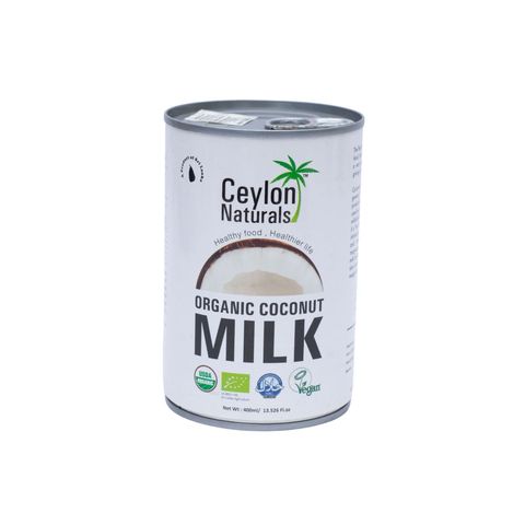 Ceylon Naturals Organic Coconut Milk 400ml