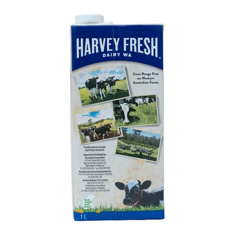 Harvey Fresh Full Cream Milk 1L