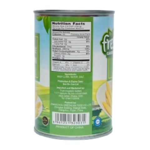 Fresh Garden Whole Baby Corn 425g