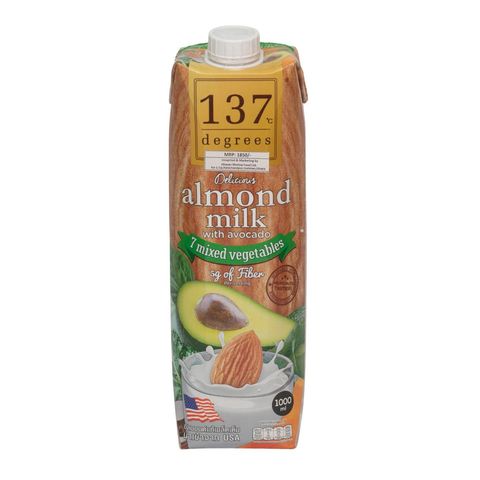 137 Degrees Delicious Almond Milk With Avocado 1000ml