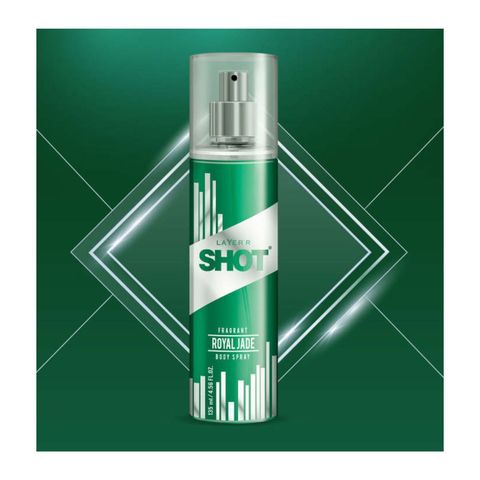 Layer'r Shot Royal Jade Body Spray For Men 135ml