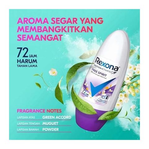 Rexona Free Spirit Roll On 45ml