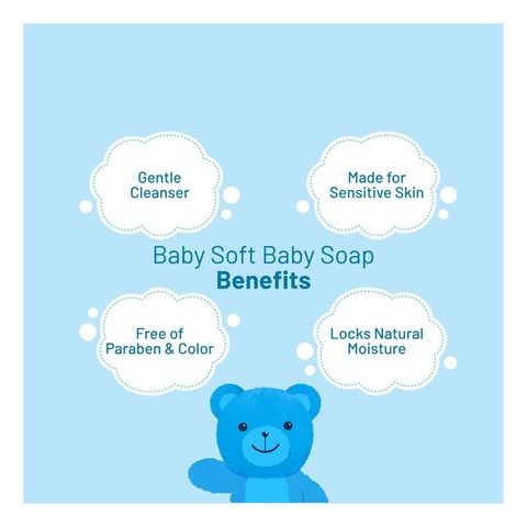 Baby Soft Baby Soap 75g
