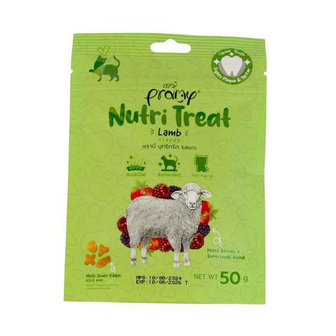 Pramy Nutri Treat Dry Cat Treat Lamb 50g