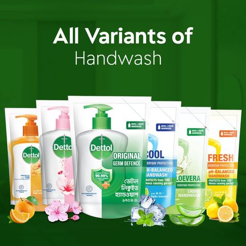 Dettol Handwash Cool Refill 170ml