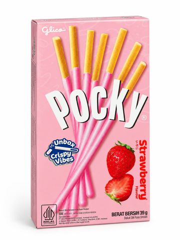 Pocky Stawberry Stick 39g +/- 5g