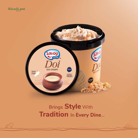 Savoy Doi Ice Cream Cup 120ml