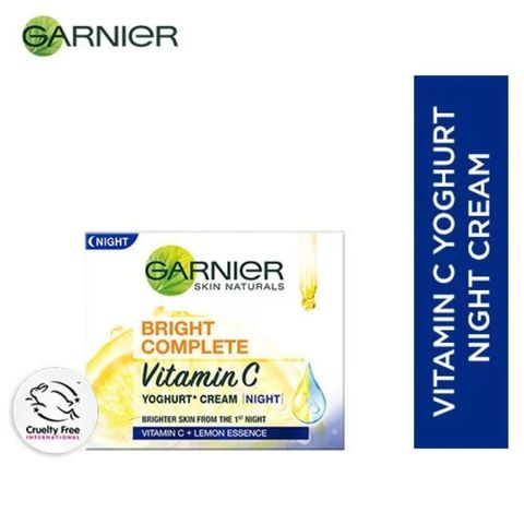 Garnier Bright Complete Yoghurt Night Cream 18g