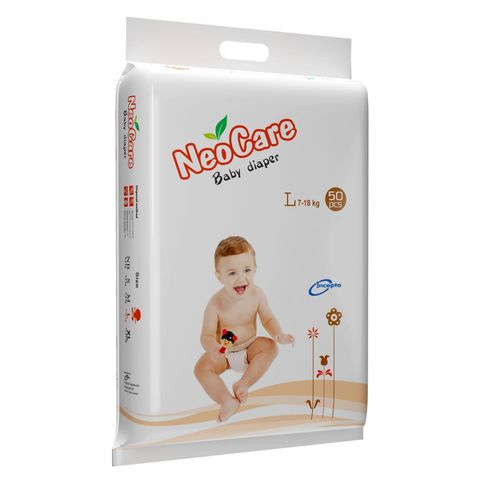 Neocare Baby Diaper  L (7-18kg) 50 Pieces