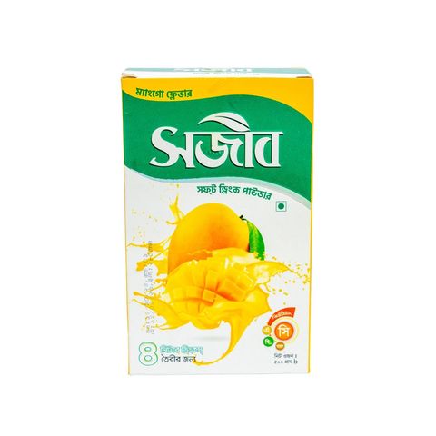 Sajeeb Soft Drink Powder Mango 500g