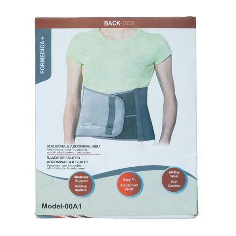 Formedica+ Back Dos Adjustable Abdominal Belt Assorted Large 1 Piece