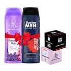 Buy 1 Savlon Men & Skin Zen Lavender Shower Gel 250ml & Get Free Loofa 2 Piece