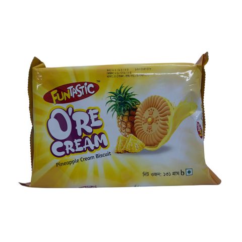 Funtastic Ore Cream Pineapple Biscuit 131g