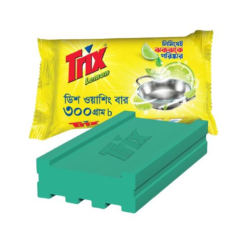 Trix Dishwashing Bar Lemon 300g