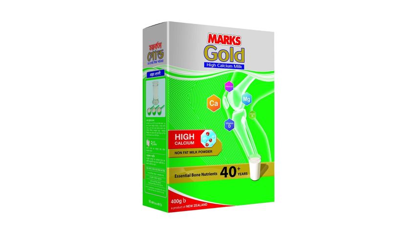 Marksgold High Calcium Low Fat Milk Powder 40+ Years 400g