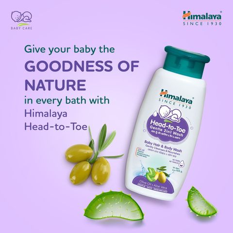 Himalaya Head To Toe Gentle 2 In 1 Wash 200ml