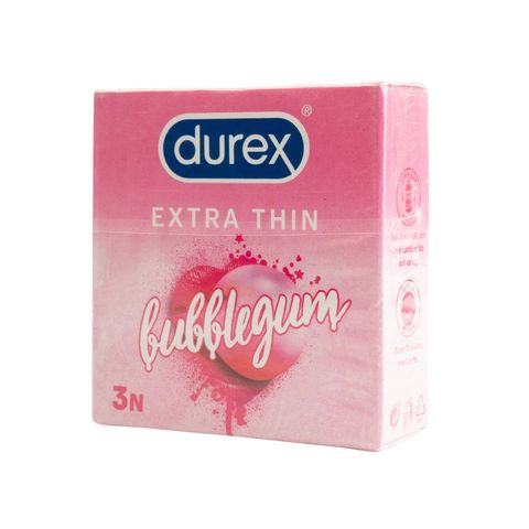 Durex Bubblegum Condoms 3 Pieces