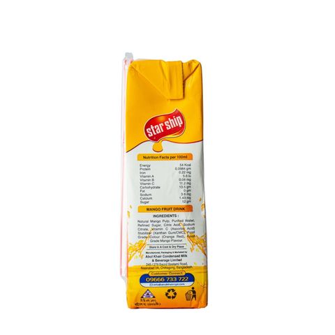 Star Ship Mango Fruit Drink 200ml