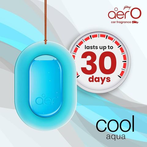 Godrej Aer O Car Fragrance Gel Cool Aqua 7.5 g
